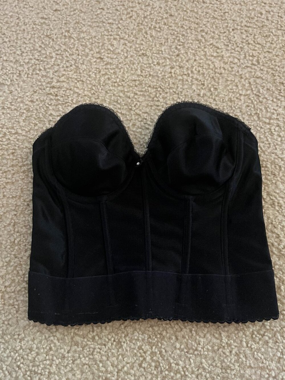 Black Backless Corset 34B